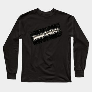 Jimmie Rodgers Vintage Nyindir Long Sleeve T-Shirt